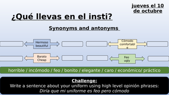Mi vida en el insti (8 lessons) VIVA Foundation GCSE | Teaching Resources