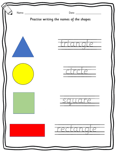 receptionyear 1 2d shapes patterns venn diagrams