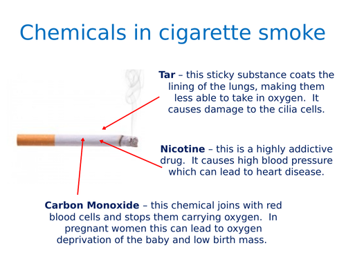 NEW AQA GCSE (2016) Biology - Smoking