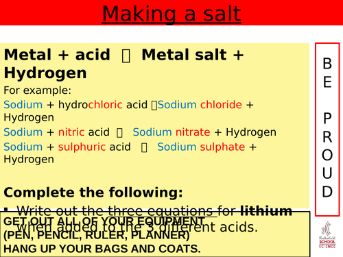 Chemical changes complete topic TRILOGY