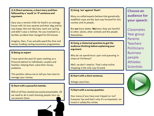 Aqa English Language Paper 2 Question 5 Teaching Resources