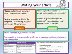 AQA English Language Paper 2 Question 5 | Teaching Resources