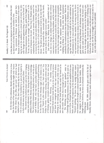 Handley Moule, former of Durham (18411920) Teaching Resources