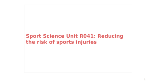 OCR Cambridge National Sport Science Revision Cards | Teaching Resources