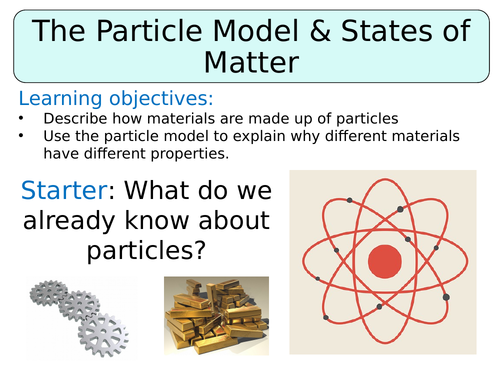 KS3 ~ Year 7 ~ The Particle Model & States of Matter