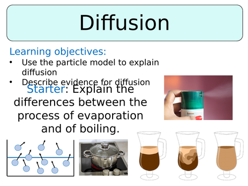 KS3 ~ Year 7 ~ Diffusion