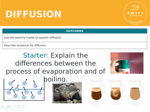 KS3 ~ Year 7 ~ Diffusion