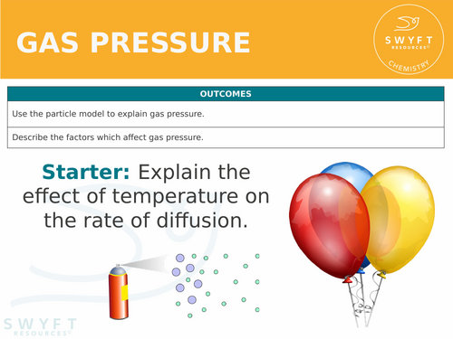 KS3 ~ Year 7 ~ Gas Pressure