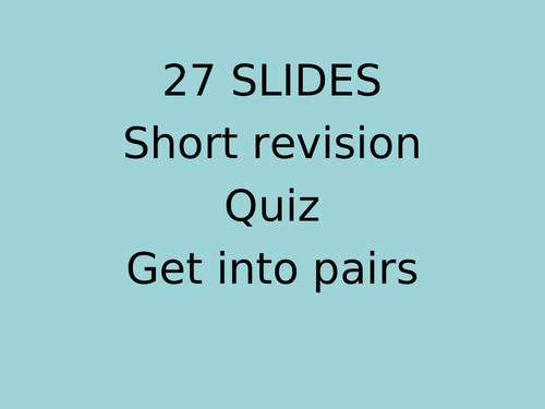 SOCIOLOGY 27 SLIDES - Family revision quiz