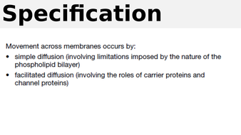 Diffusion for A Level Biology | Teaching Resources