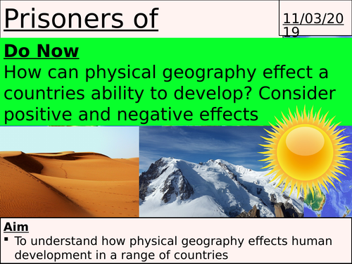 Prisoners of Geography | Teaching Resources