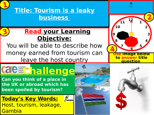 lesson tourism