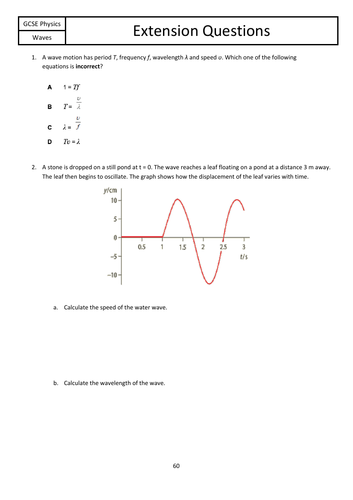 Wave Properties Deep-Thinking Questions