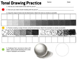 KS3 Tonal Practice Starter Worksheet | Teaching Resources