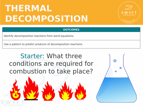 KS3 ~ Year 7 ~ Thermal Decomposition