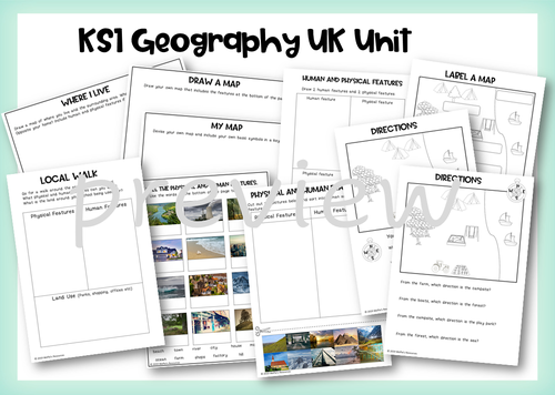 Geography Year 1 Year 2 | Teaching Resources