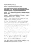 A game of polo with a headless goat mark scheme image