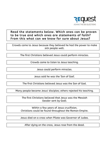 Was Jesus Man or God? from Is Jesus the Messiah SOW - Can use with ...