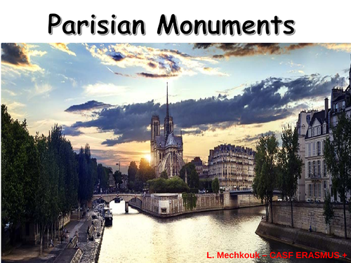 Learn about Parisian Monuments | Teaching Resources