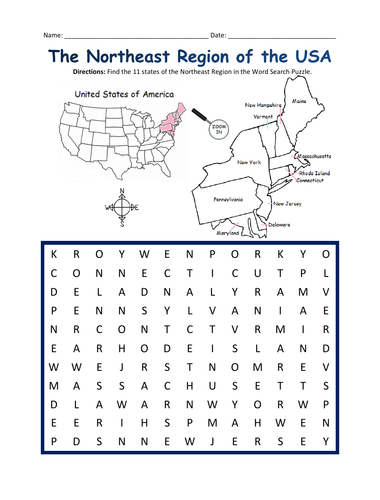northeast-region-of-the-united-states-printable-handout-teaching