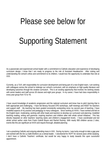 supporting-statement-for-assistant-headteacher-job-application