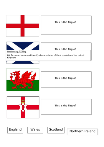 year 1 geography uk flag activity teaching resources