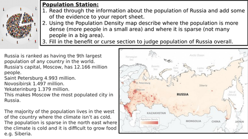 russia case study geography