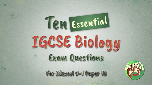 IGCSE Biology 9-1 Revision Questions | Teaching Resources