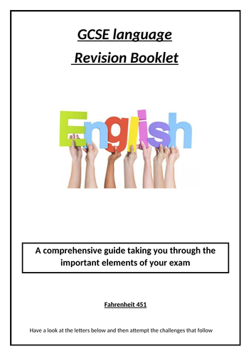 GCSE English Workbook
