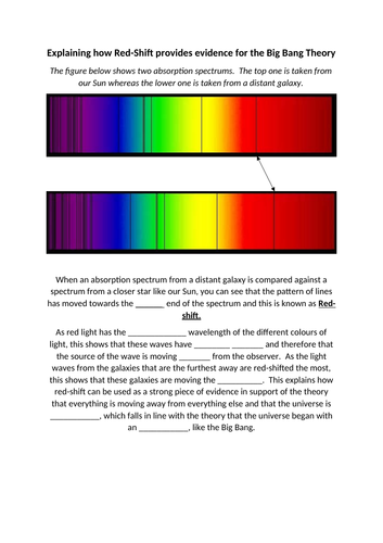 Astrophysics REVISION (Topic 8 Edexcel IGCSE Physics) | Teaching Resources