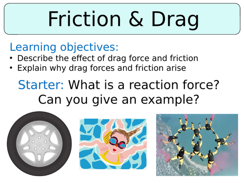 ks3-year-7-friction-drag-forces-teaching-resources