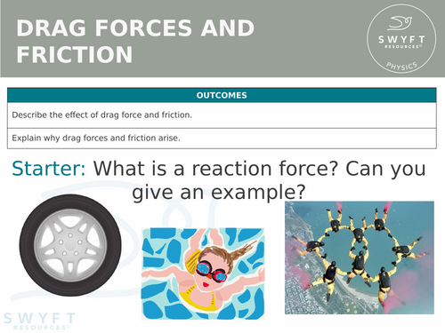 KS3 ~ Year 7 ~ Friction & Drag Forces
