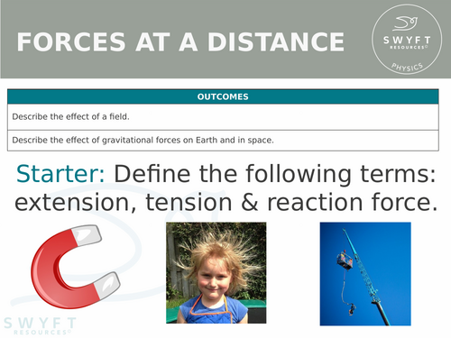 KS3 ~ Year 7 ~ Forces At A Distance: Non-Contact Forces