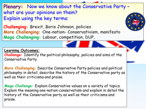 the-conservative-party-teaching-resources