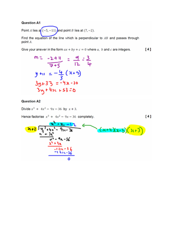 NCUK maths past paper solution for science, engineering,business and ...
