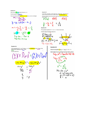 NCUK maths past paper solution for science, engineering,business and ...