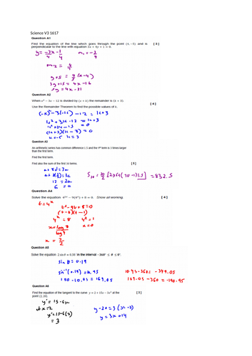 NCUK maths past paper solution for science, engineering,business and ...