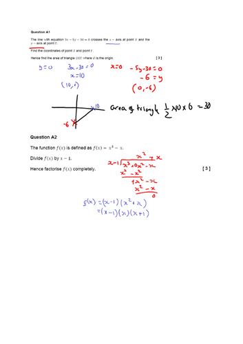 NCUK maths past paper solution for science, engineering,business and ...
