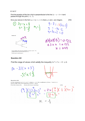 NCUK maths past paper solution for science, engineering,business and ...