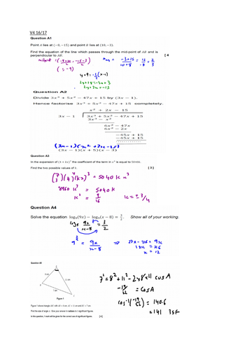 NCUK maths past paper solution for science, engineering,business and ...