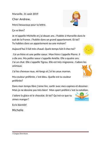 Ks2 French Worksheets Assessment Resource Teaching Resources