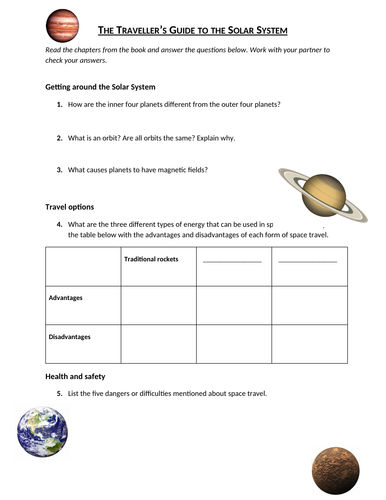 The Travellers Guide to the Solar System Workbook (Collins Big Cat ...
