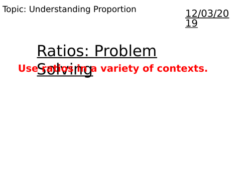 ratio-problem-solving-teaching-resources