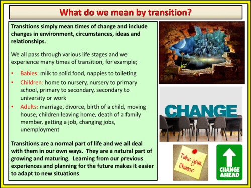 transition-points-in-your-life-teaching-resources