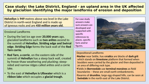 lake district geography case study