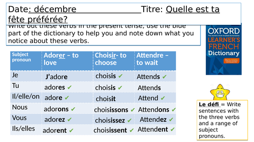 Dynamo 2 Module 2 Quelle est ta fête préférée?