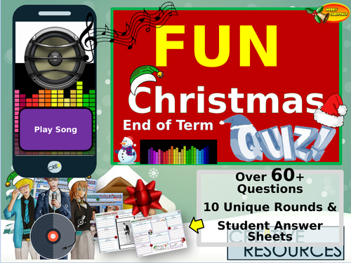 Christmas Music Quiz - Christmas Music | Teaching Resources