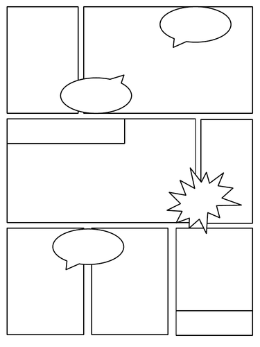 Differentiated comic strip templates | Teaching Resources
