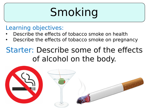 KS3 ~ Year 8 ~ Smoking