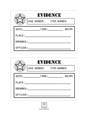 evidence-label-and-bag-templates-teaching-resources